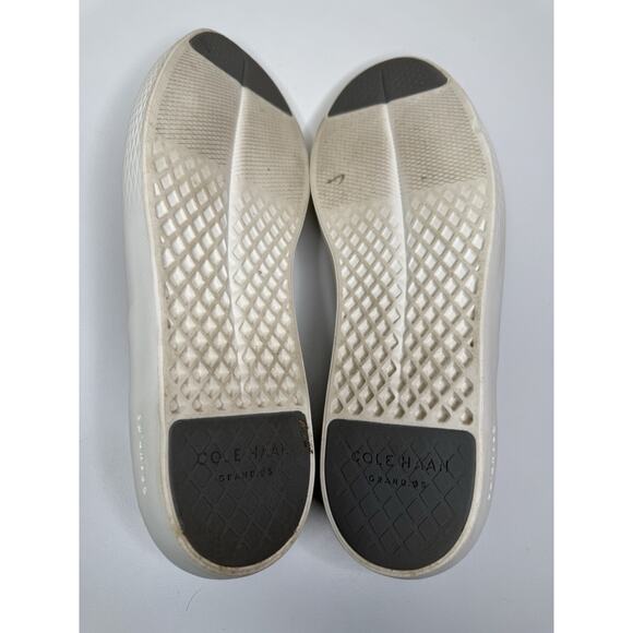 Cole Haan GrandPro Deck Shoe Mens 12M Taupe Grey Slip On Comfort C30776 Loafer - Picture 7 of 9